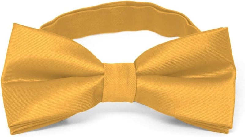 tiemart Pre-Tied Adjustable Men's Band Collar Bow Tie - Image 1